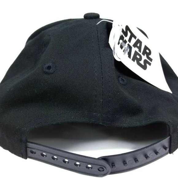 Star Wars Licensed Darth Vader Berkshire Fashions Black Red Snapback Kid Cap NWT - Picture 4 of 7